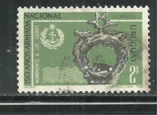 URUGUAY 760 USED SAILORA MONUMENT MONTEVIDEO
