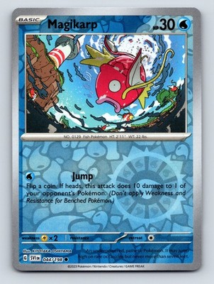Basic Magikarp HP 30 Jump Attack Rarity Blue Fish Pokémon Card | eBay