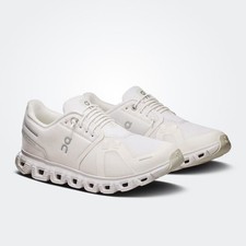 On Cloud 6 Sneakers White/White Women's Running Shoes US Size 6-9.5
