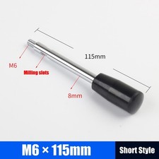 M6 Work Rod Machine Tool Handle Bar for Machine Tool Work and Bench Drill