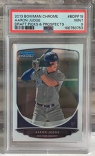 2013 Bowman Chrome DP & Prospects Aaron Judge Yankees RC Rookie PSA 9