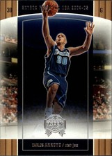 2004-05 Skybox Fresh Ink #87 Carlos Arroyo - BSK