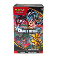 Pokemon Pokmon TCG Mega Evolution Chaos Rising Booster Bundle, 6 Booster Packs,