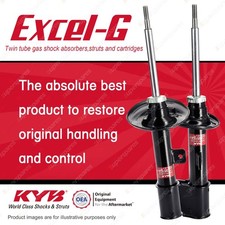 2x Front KYB Excel-G Strut Shock Absorbers for Peugeot 308 9HZ RHR RHH FWD