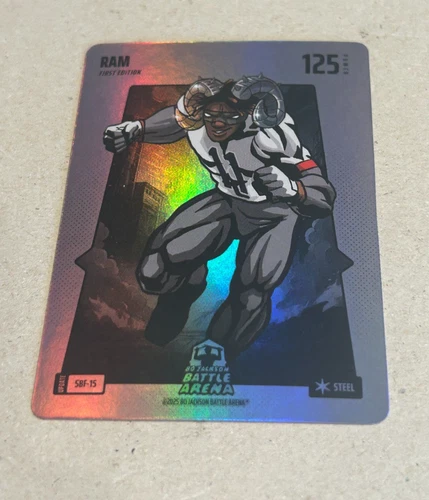 Bo Jackson Battle Arena Update Silver Battlefoil #SBF-15 Ram