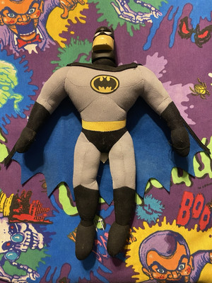 Batman The Animated Series Plush With Vinyl Head Vintage 1998 Play