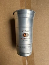 30 NEW 12oz Tito’s Vodka Aluminum Cups