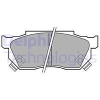 Delphi BremsbeläGe Bremsbelegsatz Vorne FüR Honda Civic V Hatchback CRX II