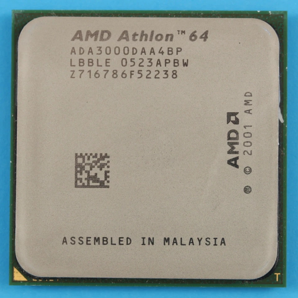 AMD Athlon 64 3000+ 1.8Ghz Socket 939 CPU Processor ADA3000DAA4BP - Image 2 of 3