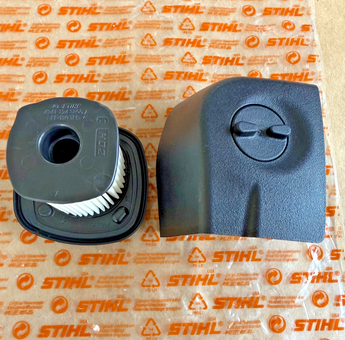 OEM NEW STIHL BG56 SH56 BG86 SH86 BLOWER HD2 AIR FILTER W/ COVER