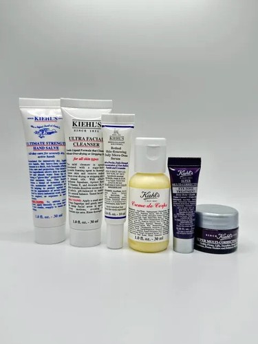 Kiehl's Skin Care 6-Piece Set For Facial Skincare Treatment