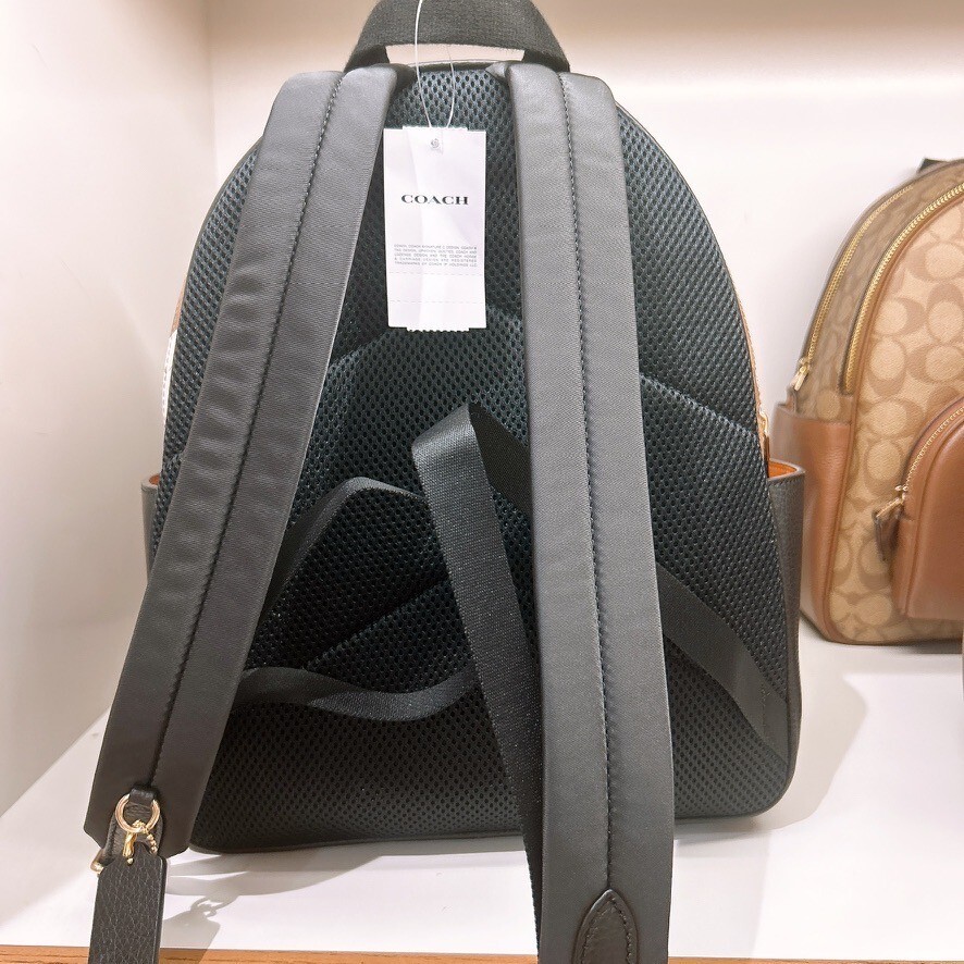 Coach Court Backpack In Colorblock - Multi Violet CR768 Coach Colorblock Leather Court Backpack | Mercari main image 3