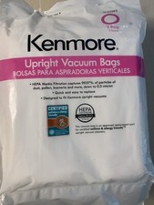 Kenmore Upright Vacuum Bags-Allergen Filtration-Style O- Qty 2-20 53293