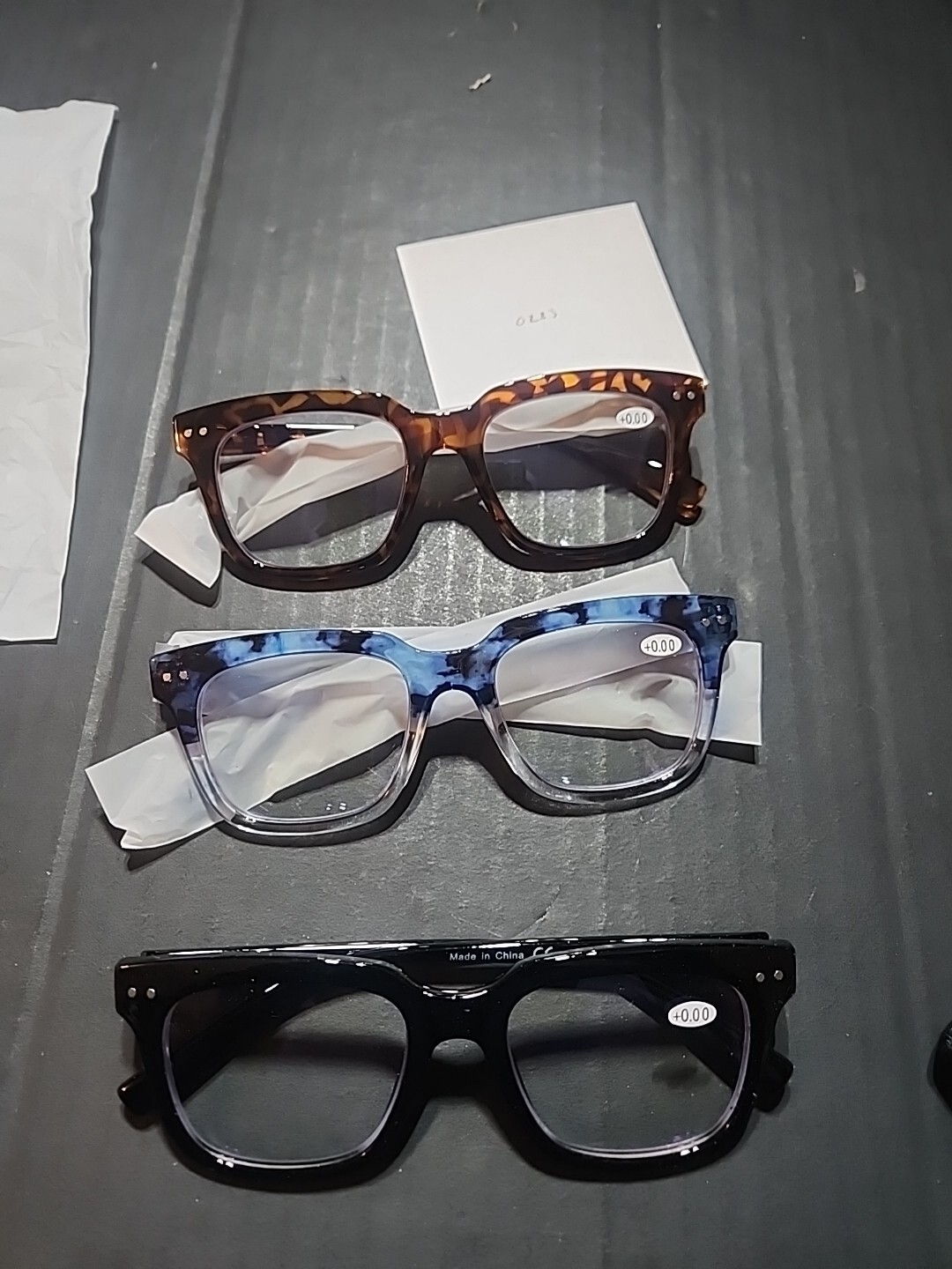 3 Pack Oprah Style Reading Glasses