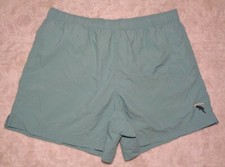 LOT OF 5 Caribbean Roundtree Yorke Size Large Dusty Aqua New Men's Swim Trunks