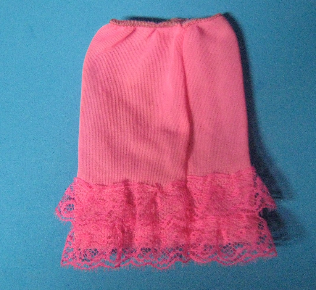 Vintage Hot Pink Half Slip for Faction Doll 12"14" eBay