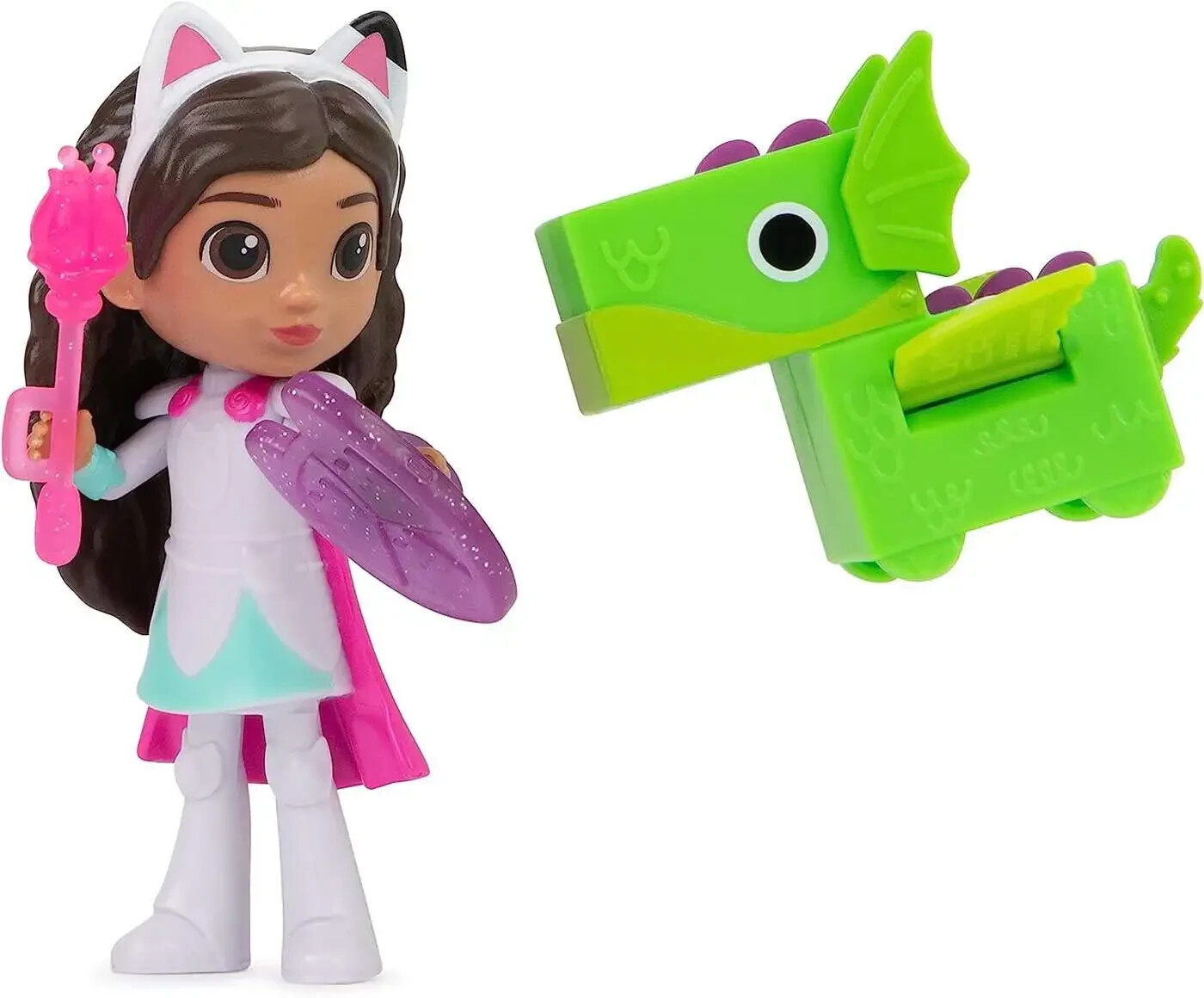 Gabby's Dollhouse Gabby the Brave and Dragon Figure Set eBay