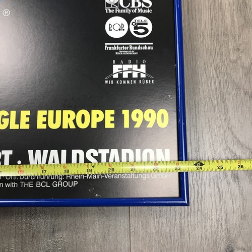Poster vintage vintage vintage vintage vintage Rolling Stones Urban Jungle Europe Tour 1990 - Foto 8 di 9