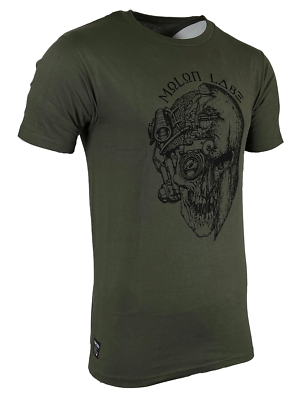 T-shirt Howitzer Warrior – Maglietta Uomo Militare, Cotone 100%, Bianca, Manica Corta, Stile Streetwear - 3