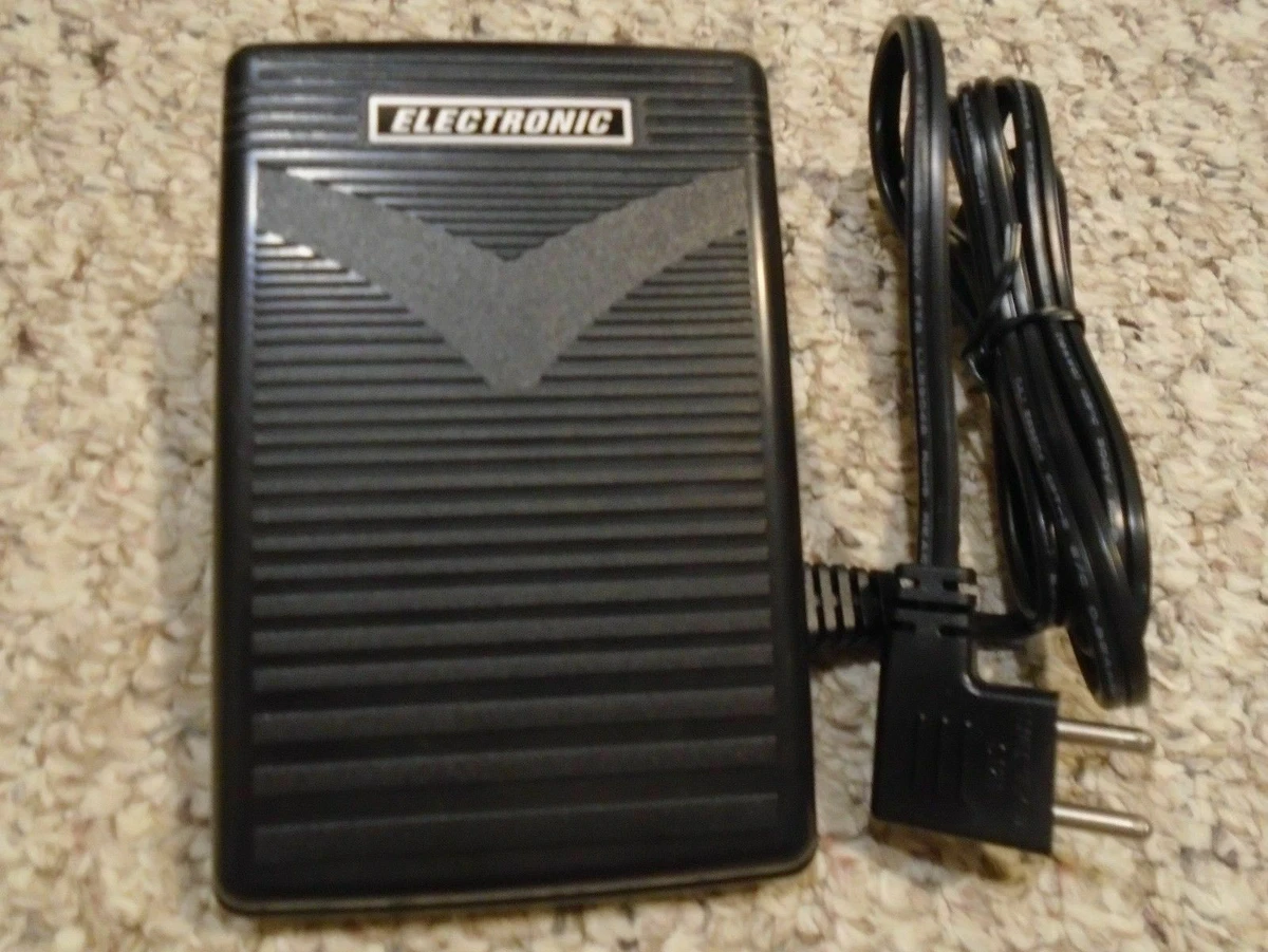 CKPSMS Marca: 1 Pedal De Control De Pie #4C-333BL Compatible Con/repuesto Para Singer Brand 7460, 7461, SES2000, 8763 Curvy, 8768,8780 Curvy, 7258+Quantum Futura CE-100,150,200,250,300,350 Serie