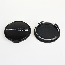 4 X 63 Mm For Work Emotion Black Silver Alloy Wheel Center Caps Rim Caps Hub Cap