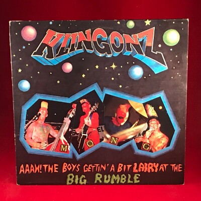 KLINGONZ Aaah! The Boys Gettin' A Bit Lairy At The Big Rumble 1980 UK Vinyl LP