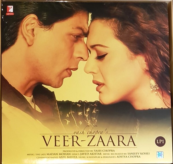 Veer Zaara,The Late Madan Mohan, Javed Akhtar, Vinyl Record, Lp