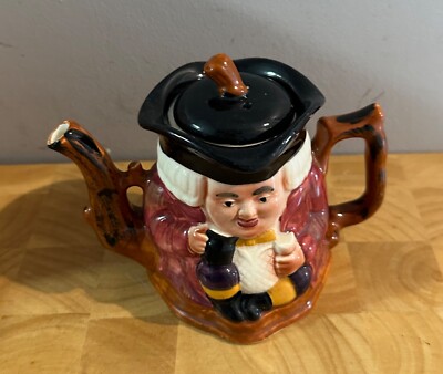 Shorter & Sons Ltd Staffordshire Toby Kanne Teekanne handbemalt um 1920
