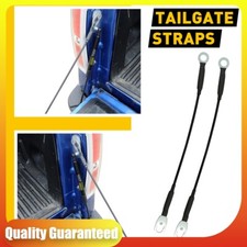 For 1998-2004 Nissan Frontier Pair Rear Tailgate Cables Lift Gate Support Straps