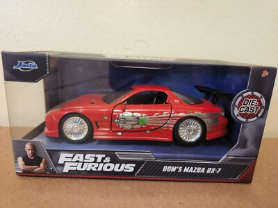 Jada Fast & Furious Dom's Mazda RX-7 Scale 1:32 | eBay