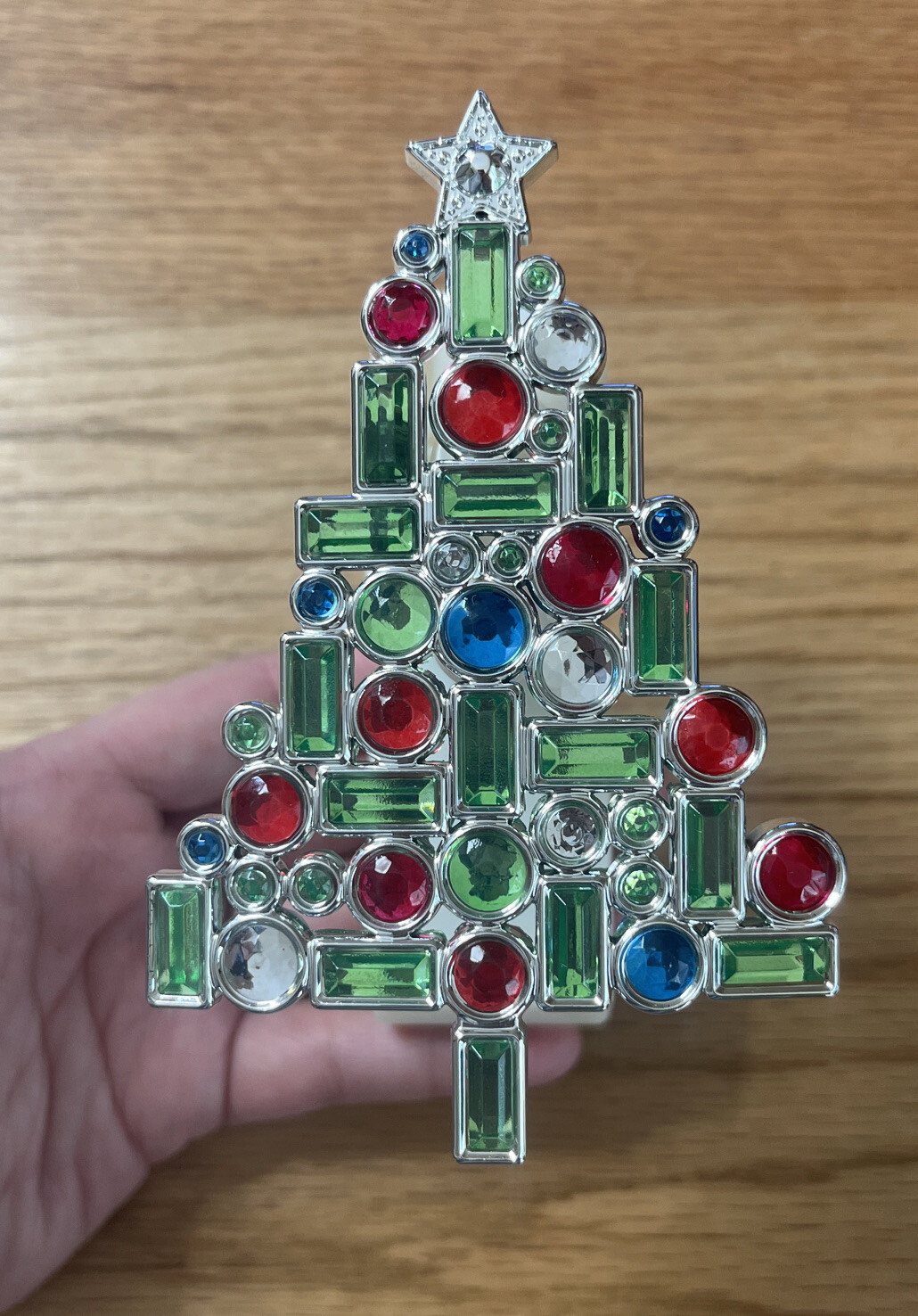 Bath and Body Works CHRISTMAS TREE Wallflower Diffuser Plug In Multicolor Star-image