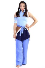 Avatar: Legend of Korra Cosplay Costume Korra Outfit Set V1