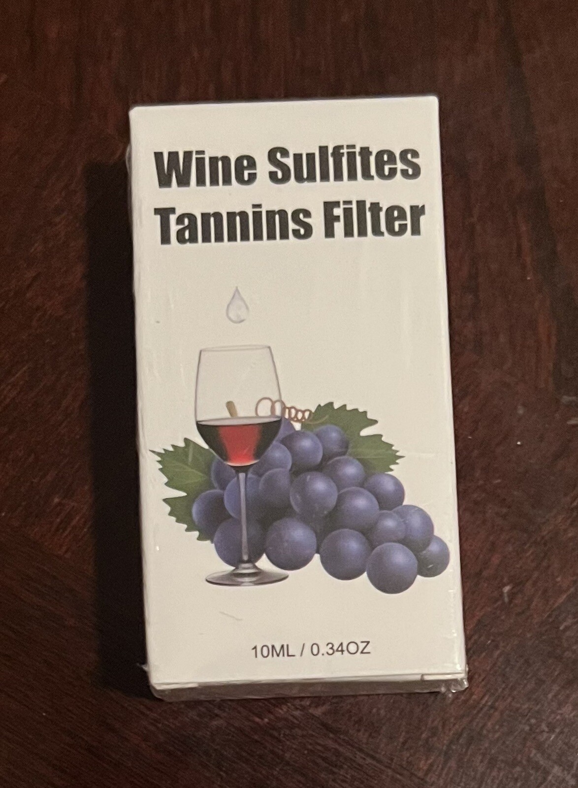 Wine Drops Reduce Sulfites and Tannins in Red and White Wine, Wine