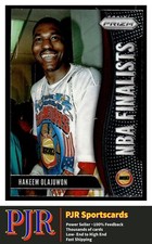 2019 Panini Prizm #10 Hakeem Olajuwon Houston Rockets  NBA Finalists