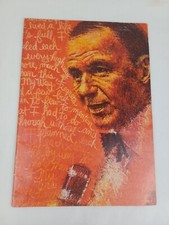 1976 Frank Sinatra Souvenir Concert Tour Program