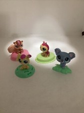 McDonald's Happy Meal Toys LPS Littlest Pet Shop Lot Of 4 Pre-owned