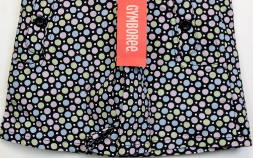 2008 Gymboree Petite Mademoiselle sz 4 Skorts Pleat Navy Polka Dot Paris Pastel - Picture 4 of 7