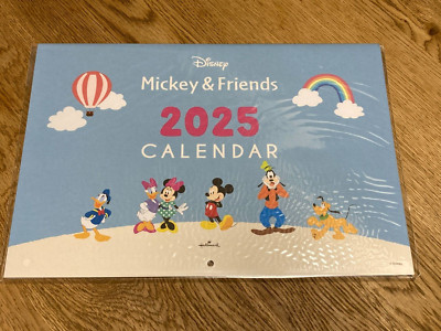 (エムアールエッチ)TOKYO DISNEY CALENDAR 2025 Japan Adult Disney 2025 Wall Calendar size 60 × 30 cm from