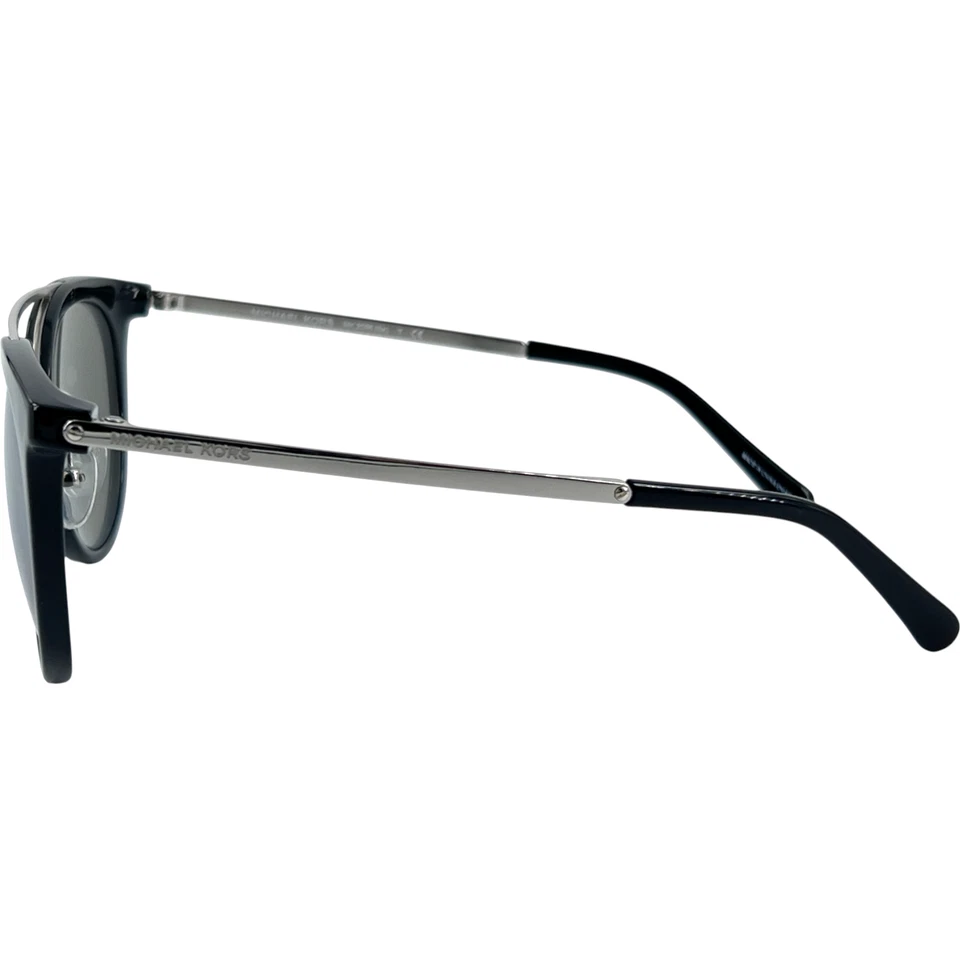 Gafas de sol Michael Kors MK2056 de plástico para mujer 32716G negras 50-21 plateadas espejo Foto 4 de 4