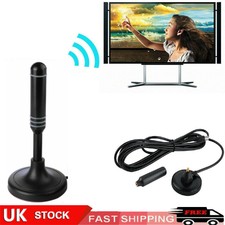 Caravan Portable TV Digital HD Freeview Aerial Ariel DAB/FM Indoor Outdoor UK