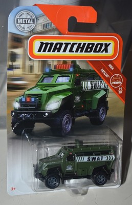 matchbox swat truck