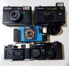 Camera parts/pieces x 5luminox-lavec-ormos-kwinson(Untested/Sold As Is)