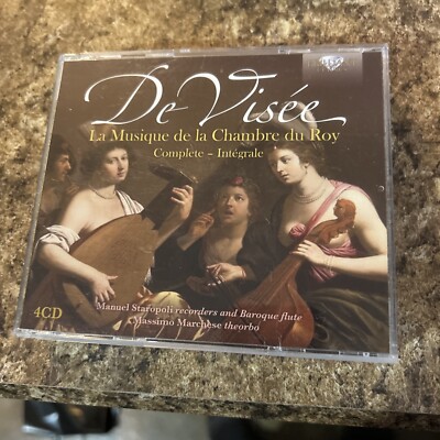 De Visee La Musique de la Chambre du Roy 4 CD Set Free Shipping