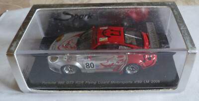Spark S0970 1/43 Porsche 996 GT3 RSR Flying Lizard 24H Le Mans 2006 #80