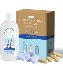 1 Bottles Compatible Tineco Cleaning Solution 500ml Per Btl, Orange