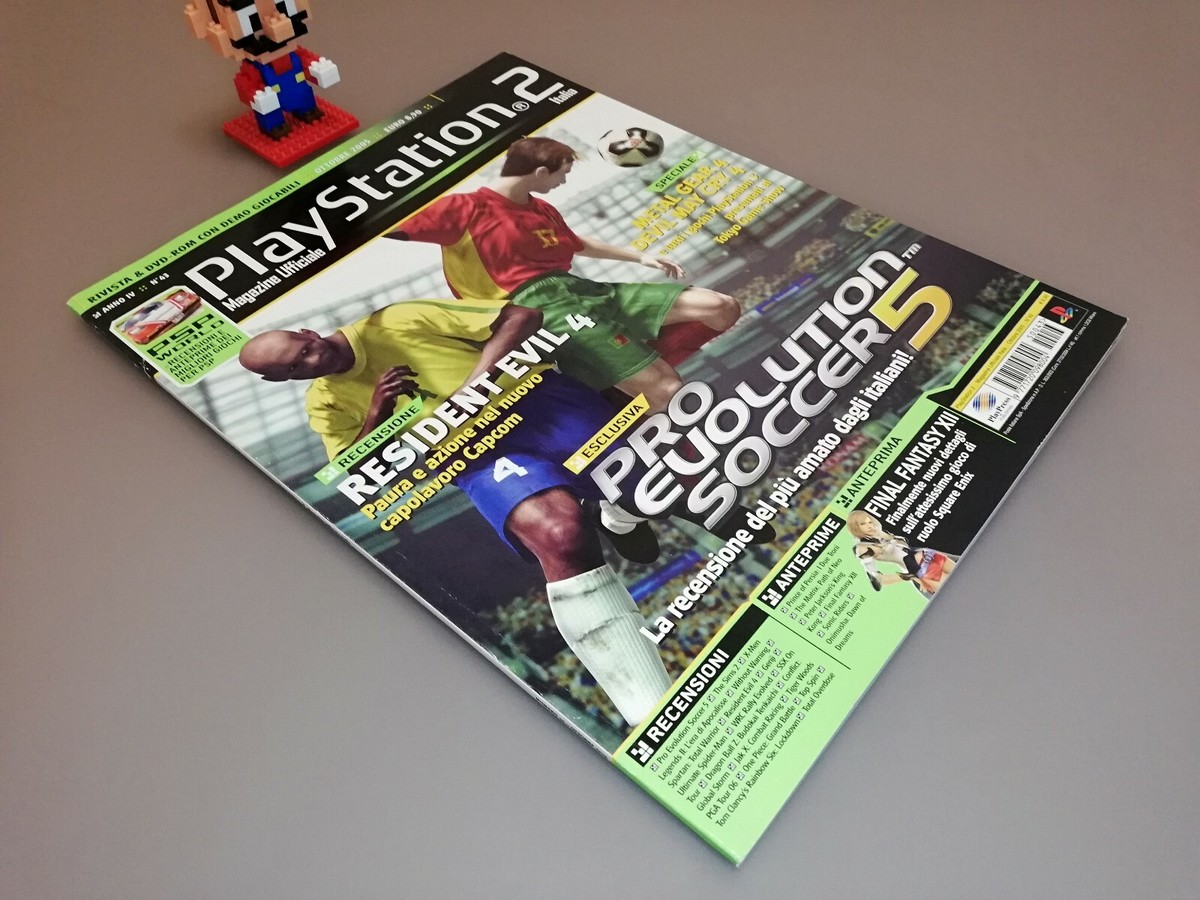 Magazine PlayStation 2 Officiel N.37 Avril 2005 - Édition Italienne - État Comme Neuf