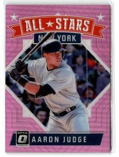 2018 Donruss Optic Baseball (Parallels: Aqua, Bronze, Holo, Pink, Red & Yellow)