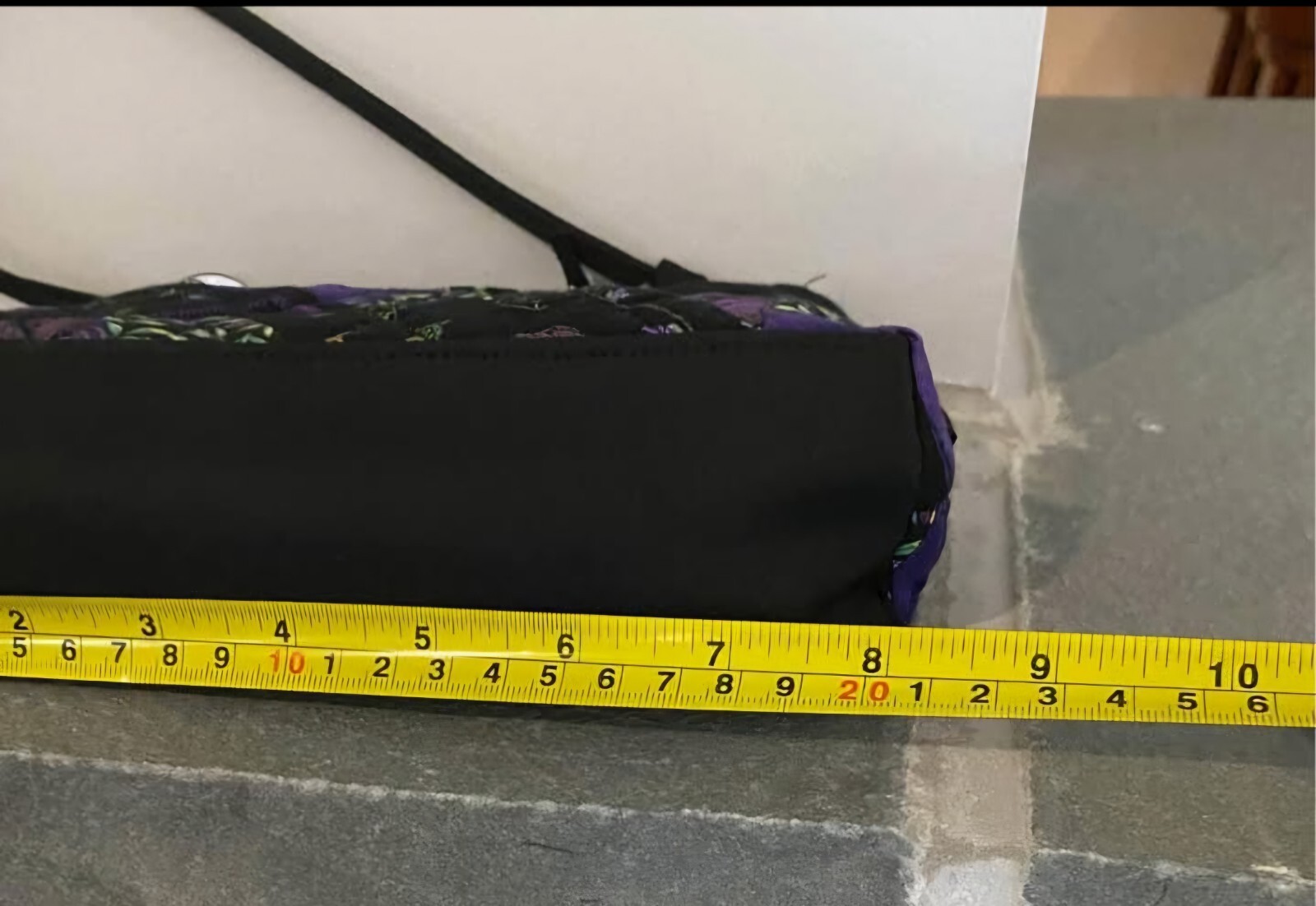 Donna Sharp Mini Multi-Colored Black/Purple/Green… - image 6