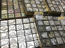 Select VTG CraftoolcoUSA 2-3D leather stamps1"x1 1/8"Total shipped $4.46 plsREAD