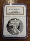 2007 W $1 American Silver Eagle NGC PF69 ULTRA CAMEO HTF